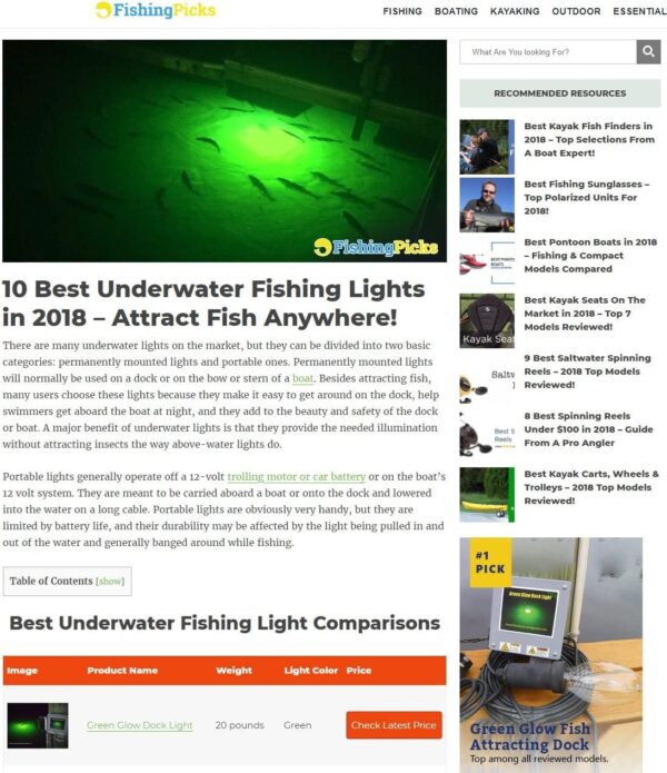 14 000 Lumen  Brilliant Green Double Lamp Und Fishing Artificial Bait Soft Plastic Lures - Image 5