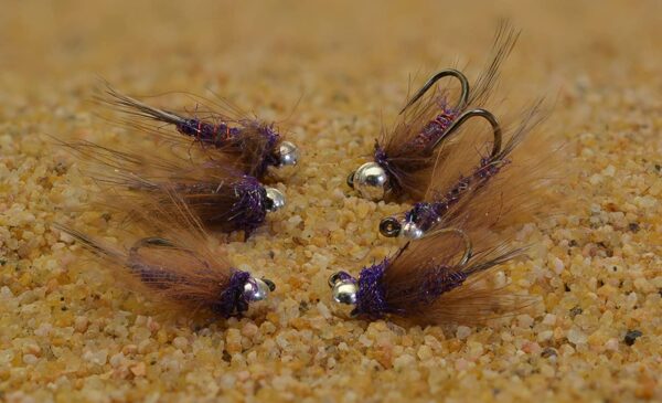 Tungsten Duracell Jig Head Fly Euro Nymph  Dry Flies Nymphs Fly Fishing Flies Kit - Image 2