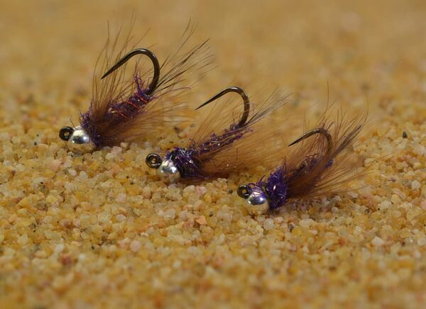 Tungsten Duracell Jig Head Fly Euro Nymph  Dry Flies Nymphs Fly Fishing Flies Kit - Image 3