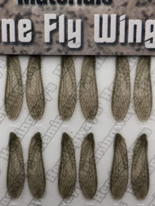 Realistic Stonefly Wings Set of 4 Sizes Dry Flies Nymphs Fly Fishing Flies Kit - Image 4