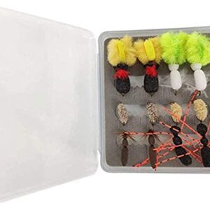 Riverrruns Best Assortment Combo Flies with  Dry Flies Nymphs Fly Fishing Flies Kit