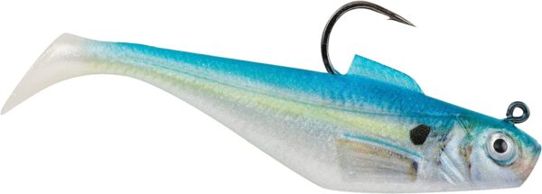 Pre-Rigged Swim Shad Fishing Soft Bait Fishing Artificial Bait Soft Plastic Lures
