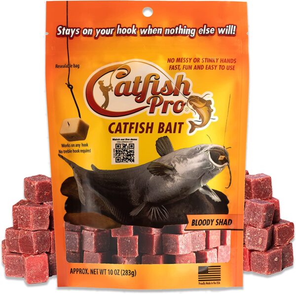 Bloody SHAD Catfish Bait Catches Blues Channe Fishing Artificial Bait Soft Plastic Lures - Image 5