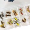 Hopper Fly Fishing Flies Assortment Kit with Dry Flies Nymphs Fly Fishing Flies Kit