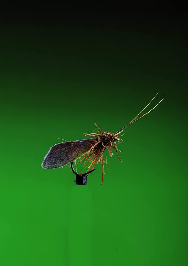 Realistic Caddis Wings 3 Size Set Dry Flies Nymphs Fly Fishing Flies Kit - Image 6