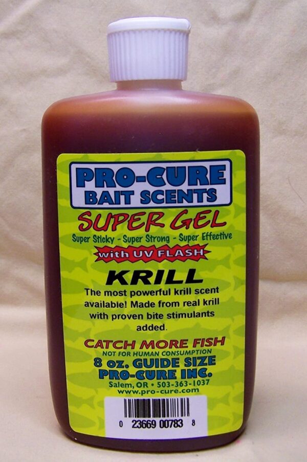 Krill Super Gel  8 Ounce Fishing Artificial Bait Soft Plastic Lures - Image 2