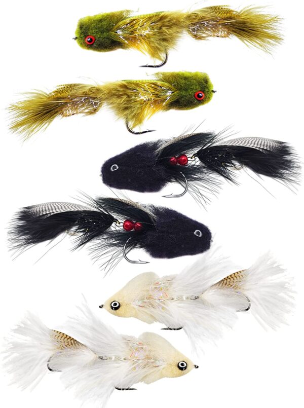 Boogie Man Articulated Streamer Size 2/0 f Dry Flies Nymphs Fly Fishing Flies Kit