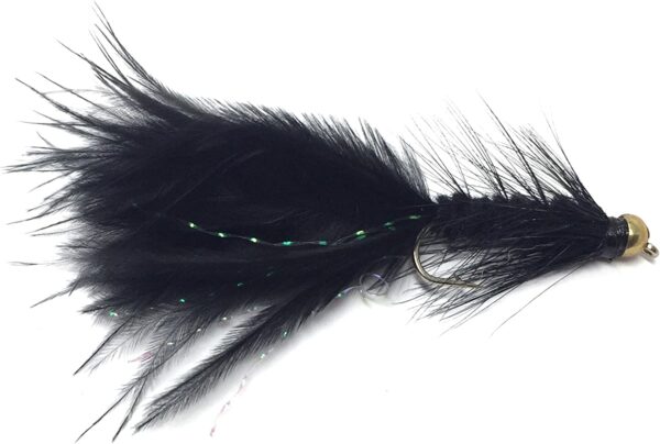 Bead Head Wooly Bugger Assortment  36 Fly Fi Dry Flies Nymphs Fly Fishing Flies Kit - Image 4