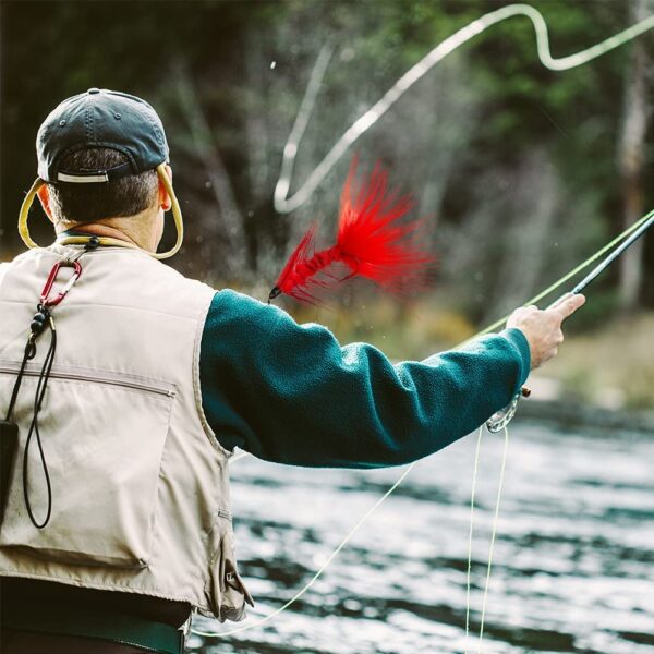 8pcs Wooly Bugger Flies Streamers Fly Fishin Dry Flies Nymphs Fly Fishing Flies Kit - Image 4