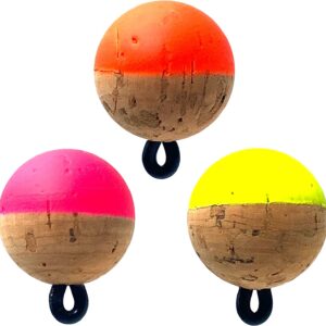 CorQs Strike Indicators Neon 5/8 Dry Flies Nymphs Fly Fishing Flies Kit”