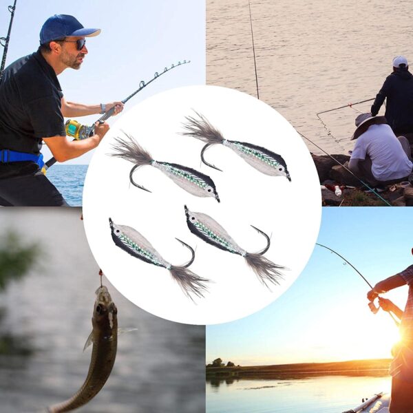Trout Salmon Perch Fishing Lure Multiple Col Dry Flies Nymphs Fly Fishing Flies Kit - Image 6