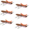 Morrish Hopper Foam Body High Visibility Gra Dry Flies Nymphs Fly Fishing Flies Kit