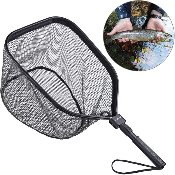 Fly Fishing Flies + Fly Fishing Net Dry Flies Nymphs Fly Fishing Flies Kit - Image 3