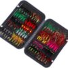 100 Pcs Fly Lure Insect Lures  Fly Fishing L Dry Flies Nymphs Fly Fishing Flies Kit - Image 2