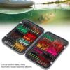 100 Pcs Fly Lure Insect Lures  Fly Fishing L Dry Flies Nymphs Fly Fishing Flies Kit - Image 7