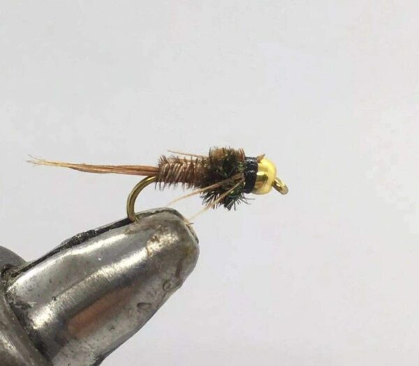 1 Dozen Beadhead Pheasant Tail (18) Dry Flies Nymphs Fly Fishing Flies Kit