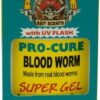 Blood Worm Super Gel  2 Ounce Fishing Artificial Bait Soft Plastic Lures