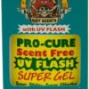 Scent Free UV Flash Super Gel  2 Ounce Fishing Artificial Bait Soft Plastic Lures