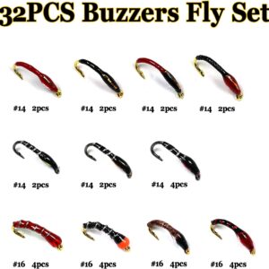 Fly Fishing Fly Kit Fly Fishing Lure Dry Wet Dry Flies Nymphs Fly Fishing Flies Kit