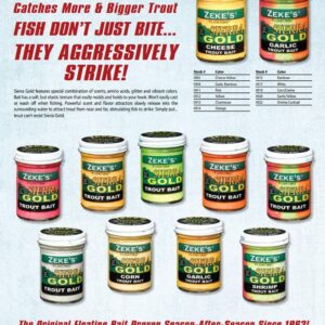 Zeke’s Sierra Gold Floating Fishing Trout Bai Fishing Artificial Bait Soft Plastic Lures