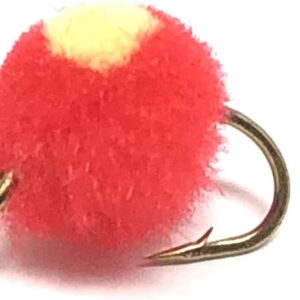 Fly Fishing Assortment 18 Flies in 6 Patte Dry Flies Nymphs Fly Fishing Flies Kit