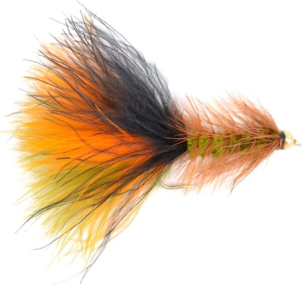 Bead Head Woolly Bugger Classic Streamer Fli Dry Flies Nymphs Fly Fishing Flies Kit - Image 2