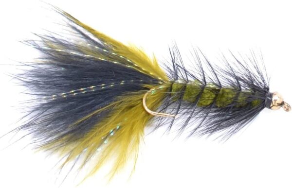 Bead Head Woolly Bugger Classic Streamer Fli Dry Flies Nymphs Fly Fishing Flies Kit - Image 3