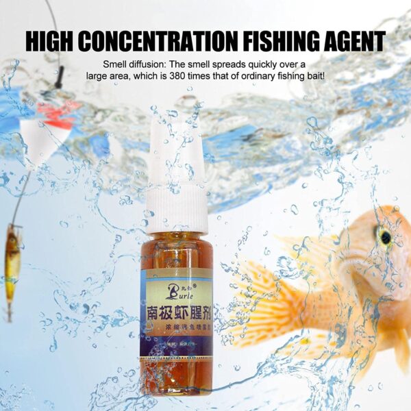 Shrimp Bait Scent - Fish Attractant  Super St Fishing Artificial Bait Soft Plastic Lures - Image 2