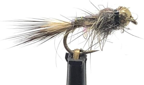 Bead Head Hare's Ear Natural Flashback Nymph Dry Flies Nymphs Fly Fishing Flies Kit