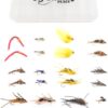Trout Fly Assortment Essential Bead Head a Dry Flies Nymphs Fly Fishing Flies Kit