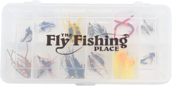 Trout Fly Assortment Essential Bead Head a Dry Flies Nymphs Fly Fishing Flies Kit - Image 3