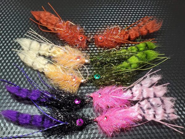 Redfish Crack  Redfish Crack Fly  Redfish Cr Dry Flies Nymphs Fly Fishing Flies Kit - Image 2