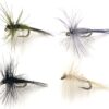 Fly Fishing Flies Dry Midge Assortment 32  Dry Flies Nymphs Fly Fishing Flies Kit