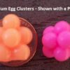 Artificial Salmon Egg Clusters - Scented Bait Fishing Artificial Bait Soft Plastic Lures - Image 2