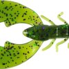 PowerBait Chigger Craw 9 count Fishing Artificial Bait Soft Plastic Lures
