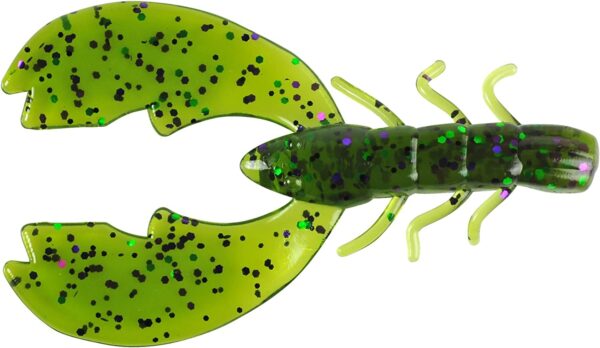 PowerBait Chigger Craw 9 count Fishing Artificial Bait Soft Plastic Lures