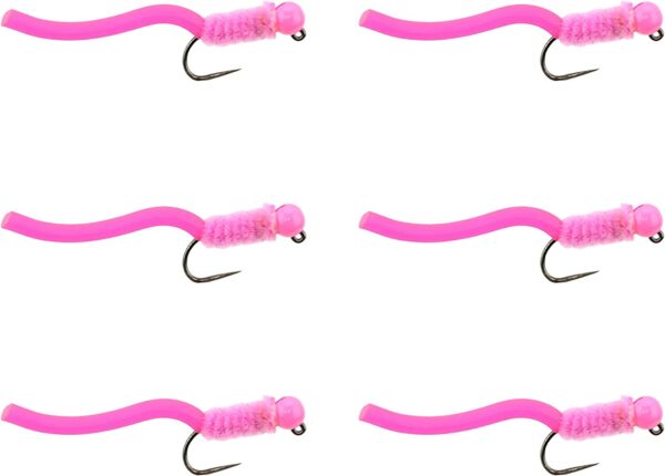 Fly Fishing 60pc Mini Mega Fly Assortment an Dry Flies Nymphs Fly Fishing Flies Kit - Image 8