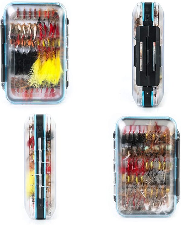 Maxcatch 120 pcs Fly Fishing Flies Kit Handm Dry Flies Nymphs Fly Fishing Flies Kit - Image 6