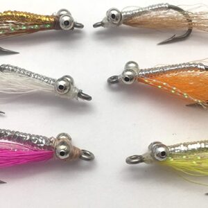 Fly Fishing Crazy Charlie Pack #69 Mixed Col Dry Flies Nymphs Fly Fishing Flies Kit