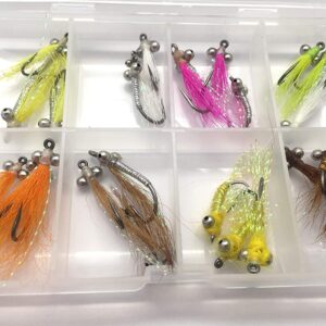 Fly Fishing Crazy Charlie Pack #69 Mixed Col Dry Flies Nymphs Fly Fishing Flies Kit