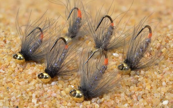 Buggy Euro Nymph Jig Fly Tungsten Bead Tie Dry Flies Nymphs Fly Fishing Flies Kit - Image 3