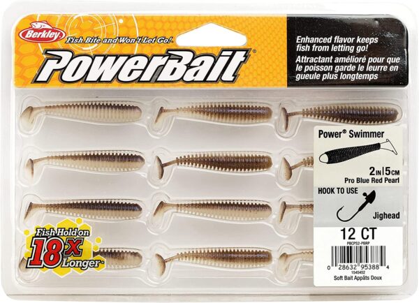 Powerbait Power Swimmer Fishing Soft Bait Fishing Artificial Bait Soft Plastic Lures - Image 4