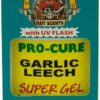 Garlic Leech Super Gel  2 Ounce Fishing Artificial Bait Soft Plastic Lures
