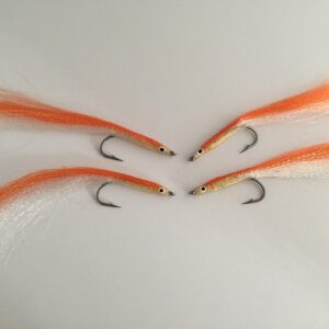 Saltwater Fly Fishing Sand Eels/Sandeel Size Dry Flies Nymphs Fly Fishing Flies Kit