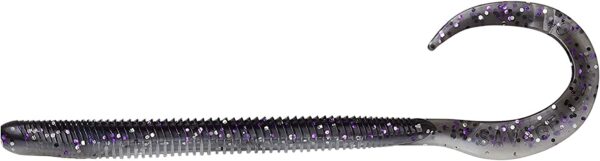 Razorback Worm 8 8 pcs (Smoke Holo Blu PRL L Fishing Artificial Bait Soft Plastic Lures"