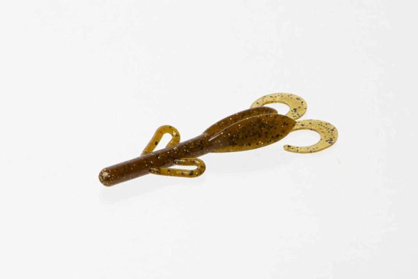 145284 Midsize 4.5 Brush Hog 10pk Green Pump Fishing Artificial Bait Soft Plastic Lures"