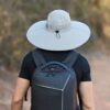 Super Wide Brim Bucket Hat UPF50+ Waterproof  Fishing Artificial Bait Soft Plastic Lures - Image 3