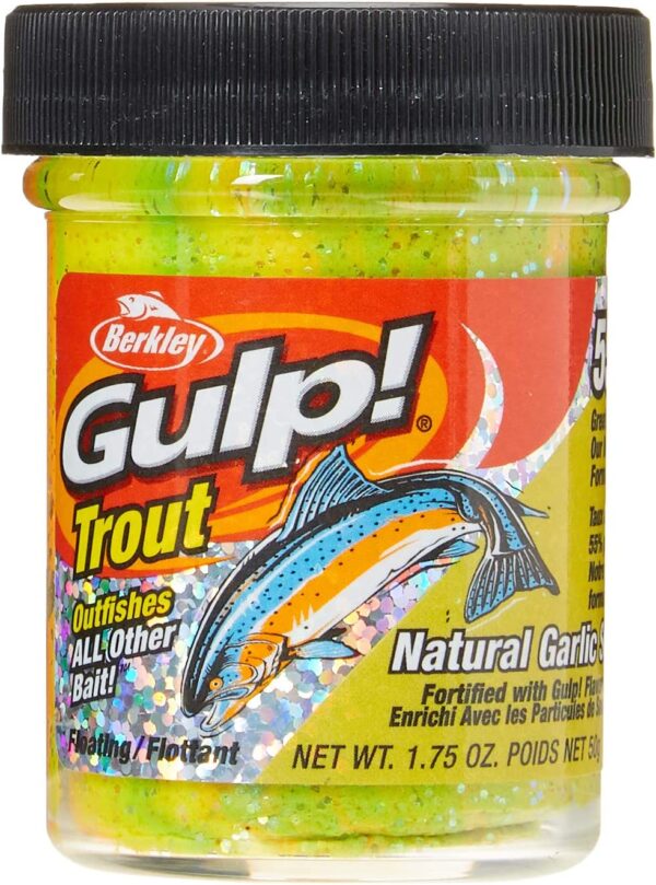 Gulp! Trout Dough Fishing Artificial Bait Soft Plastic Lures