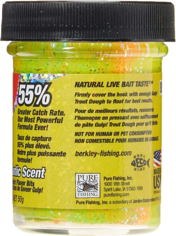 Gulp! Trout Dough Fishing Artificial Bait Soft Plastic Lures - Image 2