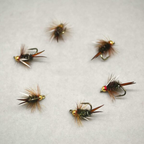 Prince Nymph bead head 10mm fly fishing lure Dry Flies Nymphs Fly Fishing Flies Kit - Image 2